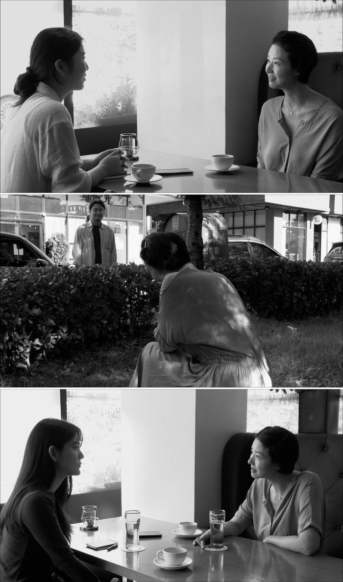 홍 감독의 34번째 장편 영화 ‘그녀가 돌아온 날’ 스틸컷. 사진 | (주)영화제작전원사