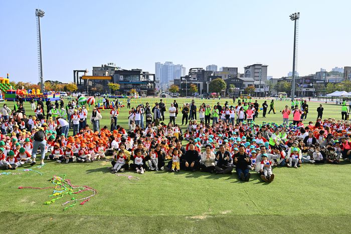 2025년 제17회 속초시 어린이집 새싹축제 모습.  사진|속초시청