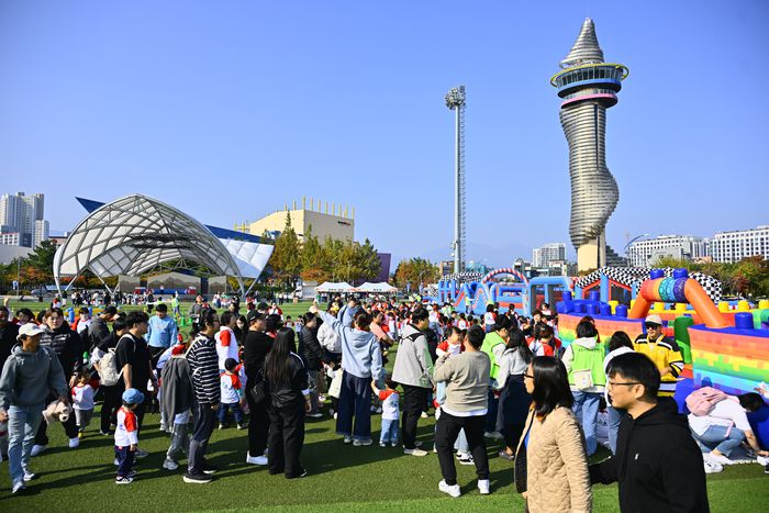2025년 제17회 속초시 어린이집 새싹축제 모습.  사진|속초시청