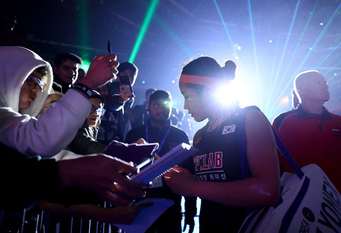 안세영. 사진 | 뉴델리=로이터연합뉴스