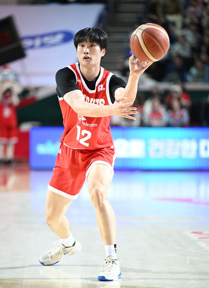 서울 SK 안성우. 사진 | KBL