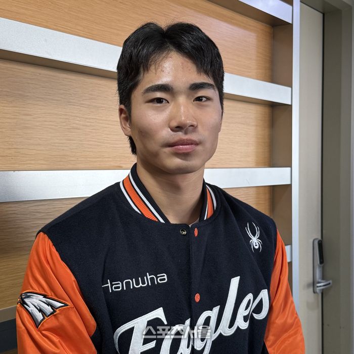 오재원이 인터뷰에 임하고 있다. 대전 | 박연준 기자 duswns0628@sportsseoul.com