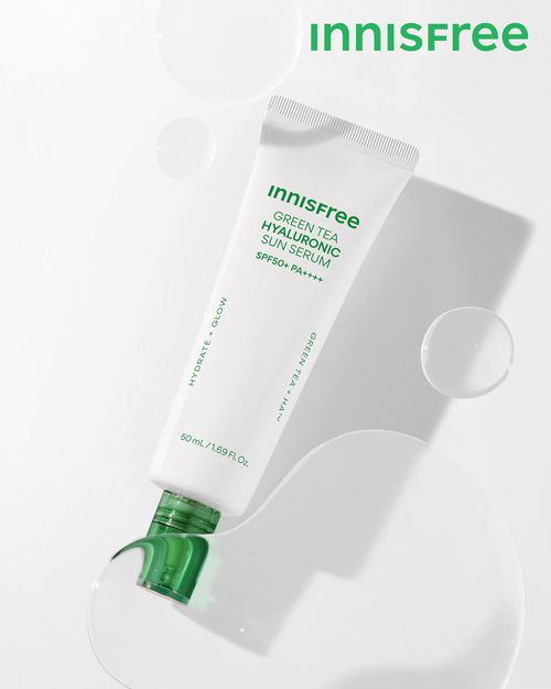 그린티 진정 수분 선세럼. 사진 | 이니스프리
