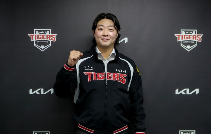 KIA가 FA 김범수와 3년 총액 20억원에 계약을 마쳤다. 사진 | KIA 타이거즈