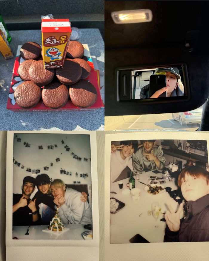 2025년 1월 26일  SNS를 통해 故 문빈을 추모하는 게시물을 남긴 차은우.