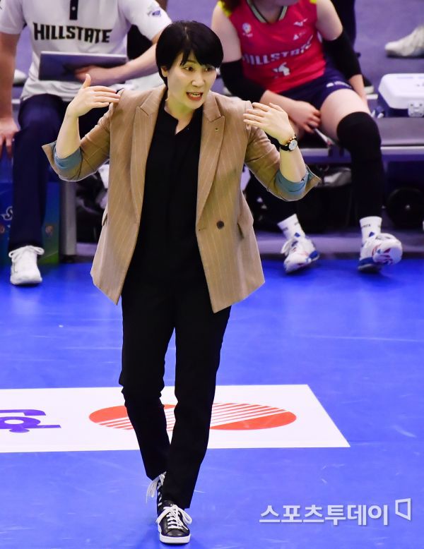 현대건설 이도희 감독 / 사진=DB