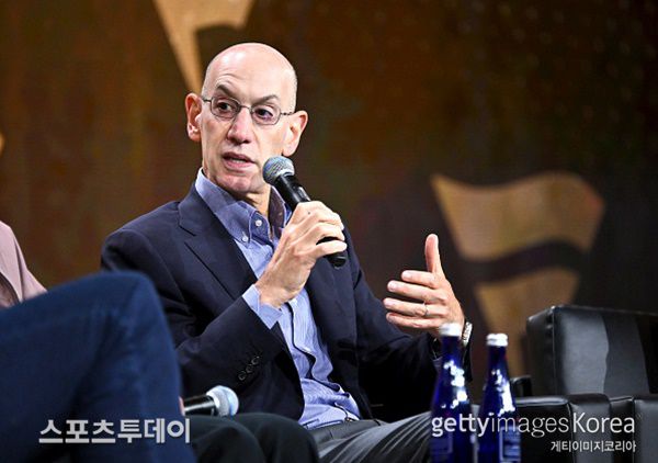 NBA 커미셔너 아담 실버 / 사진=GettyImages 제공