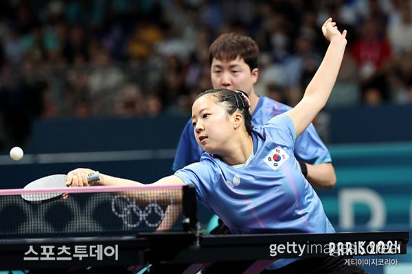 임종훈-신유빈 / 사진=GettyImages 제공